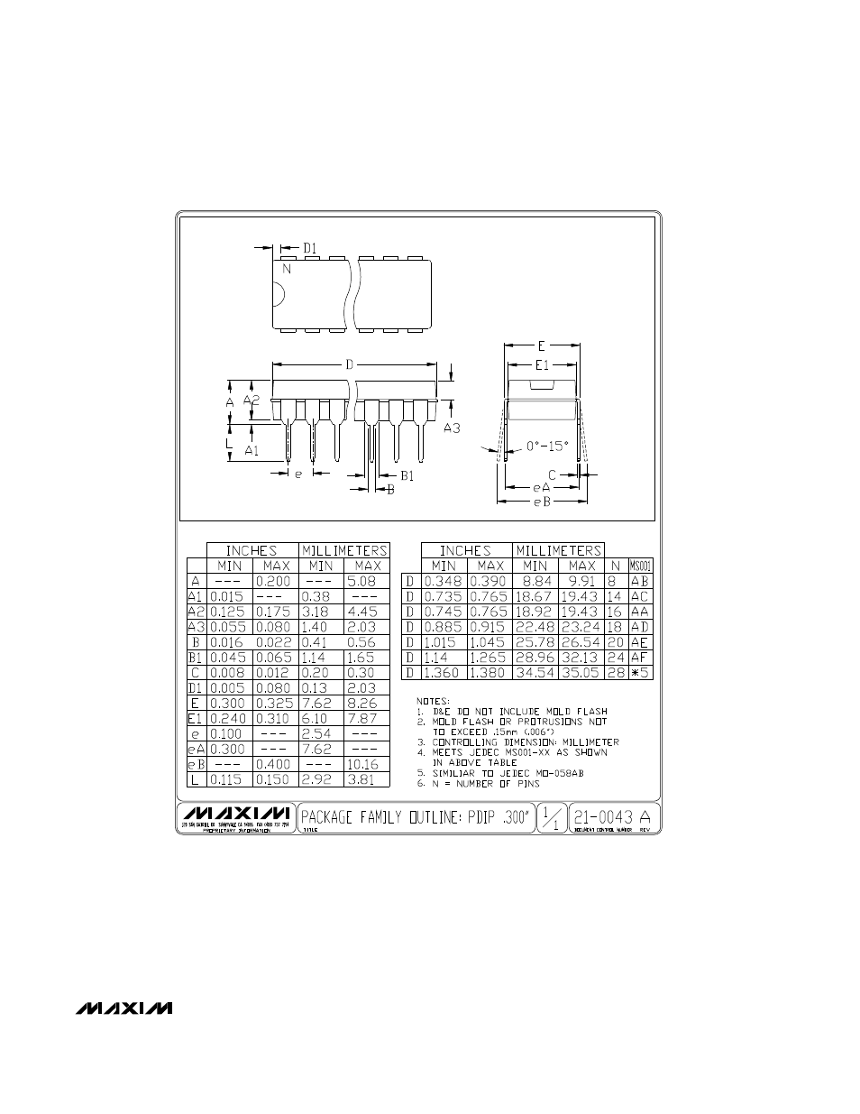 Rainbow Electronics MAX550A User Manual | Page 15 / 16