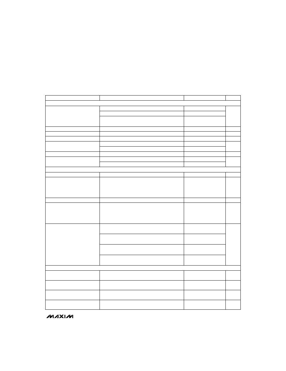 Max781 pda/hand-held computer power controller, Electrical characteristics (continued) | Rainbow Electronics MAX781 User Manual | Page 3 / 24