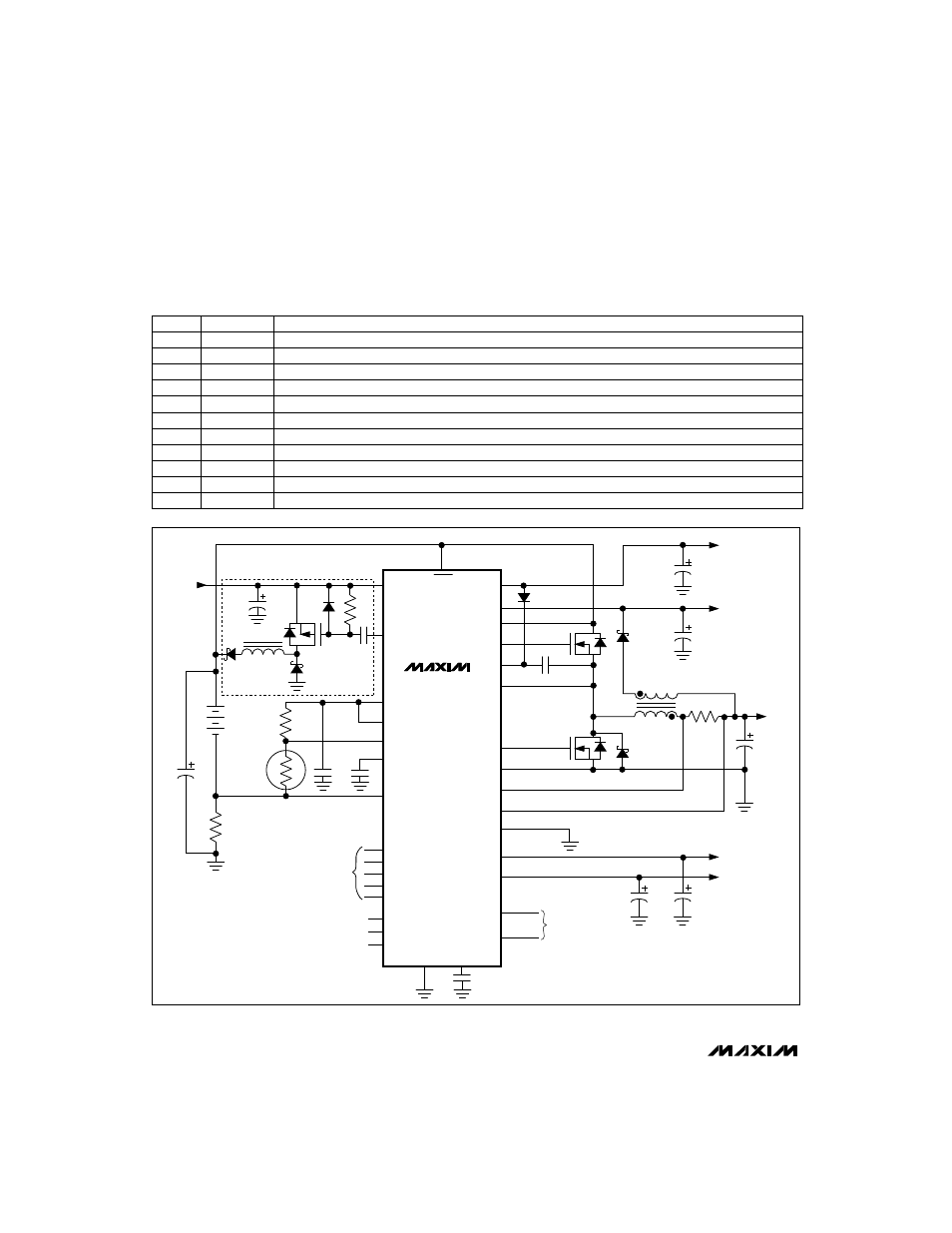 Max781 pda/hand-held computer power controller, Pin description (continued) | Rainbow Electronics MAX781 User Manual | Page 8 / 24