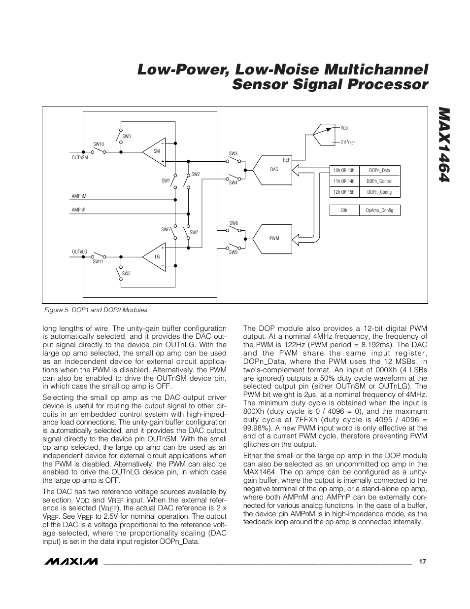 Rainbow Electronics MAX1464 User Manual | Page 17 / 47