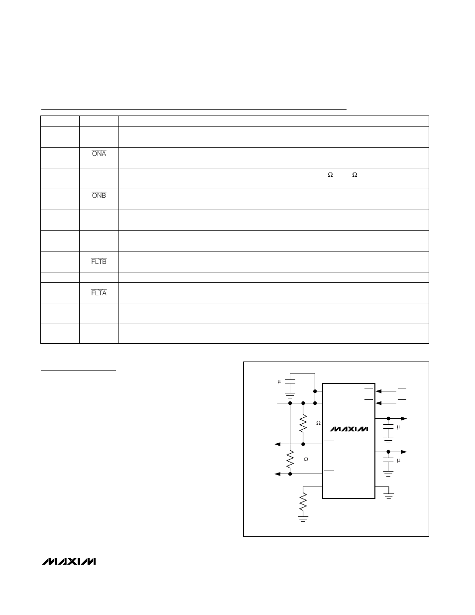 Detailed description, Pin description | Rainbow Electronics MAX1558H User Manual | Page 7 / 12