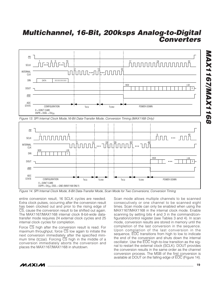 Rainbow Electronics MAX1168 User Manual | Page 19 / 30