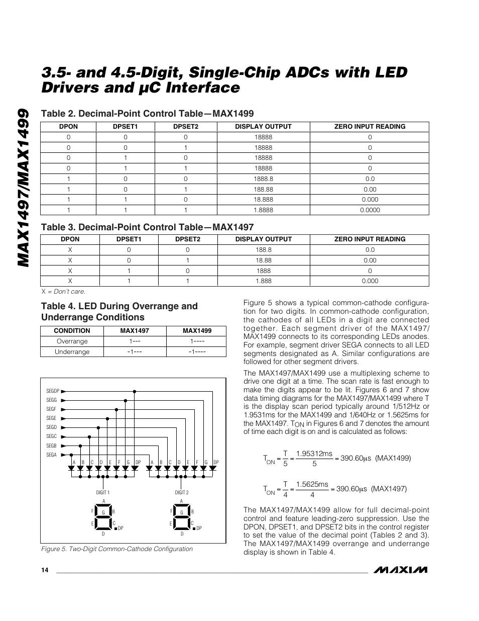 Rainbow Electronics MAX1499 User Manual | Page 14 / 33