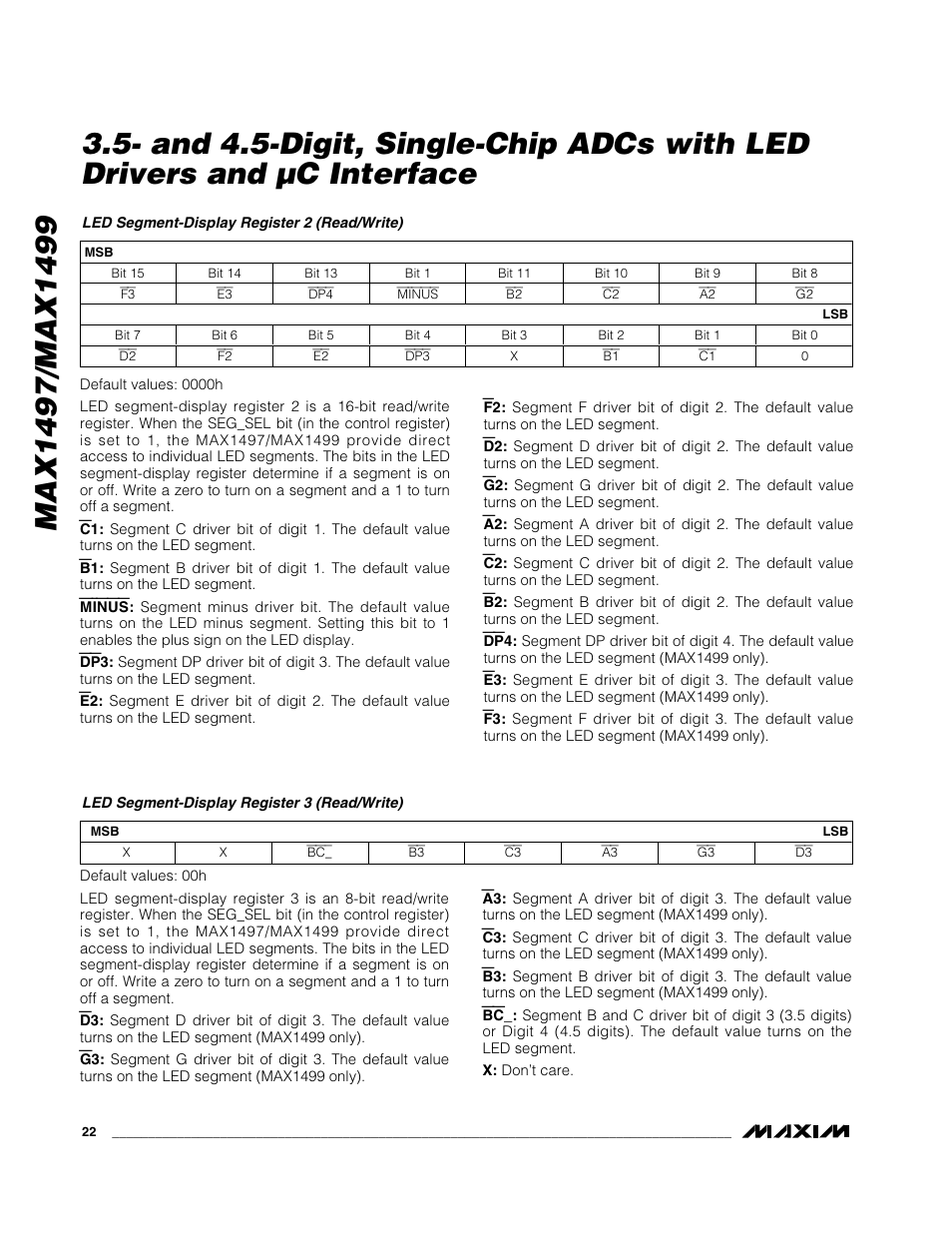 Rainbow Electronics MAX1499 User Manual | Page 22 / 33