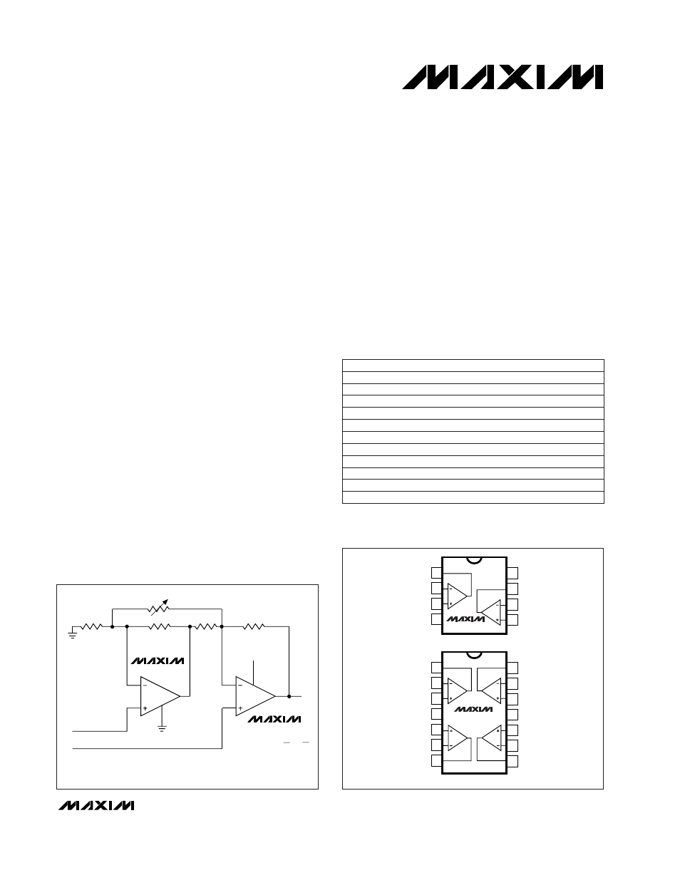 Rainbow Electronics MAX479 User Manual | 12 pages