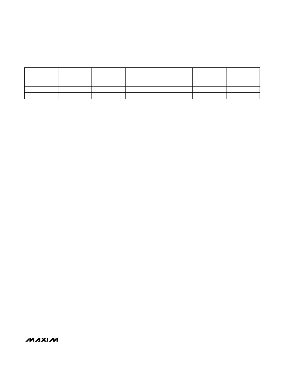 Table 1. switching frequency options | Rainbow Electronics MAX1664 User Manual | Page 9 / 16