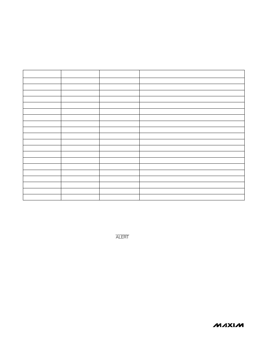 Table 4. command-byte bit assignments, Command byte functions, Configuration byte functions | Status byte functions | Rainbow Electronics MAX1617A User Manual | Page 12 / 18