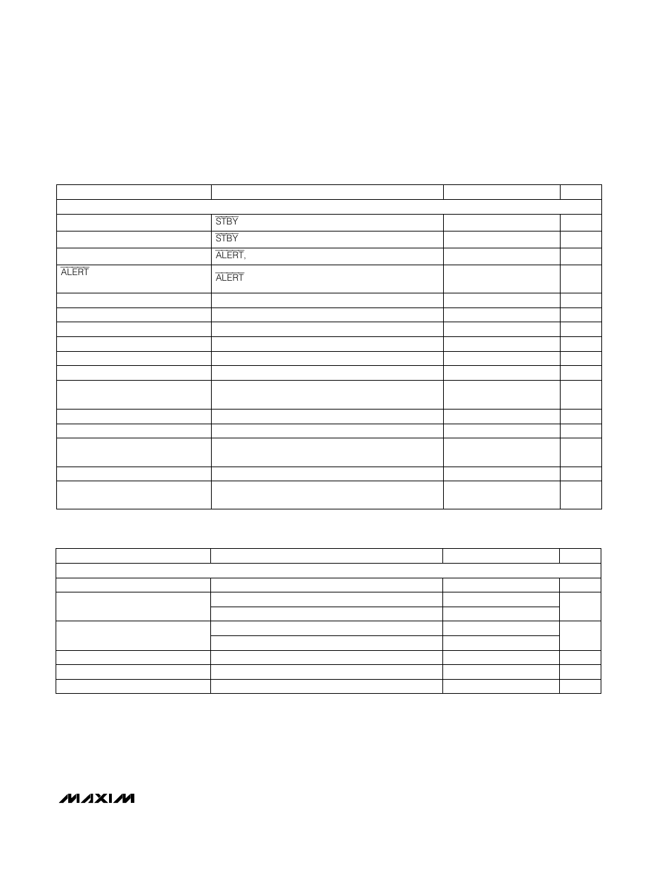 Electrical characteristics (continued), Electrical characteristics | Rainbow Electronics MAX1617A User Manual | Page 3 / 18