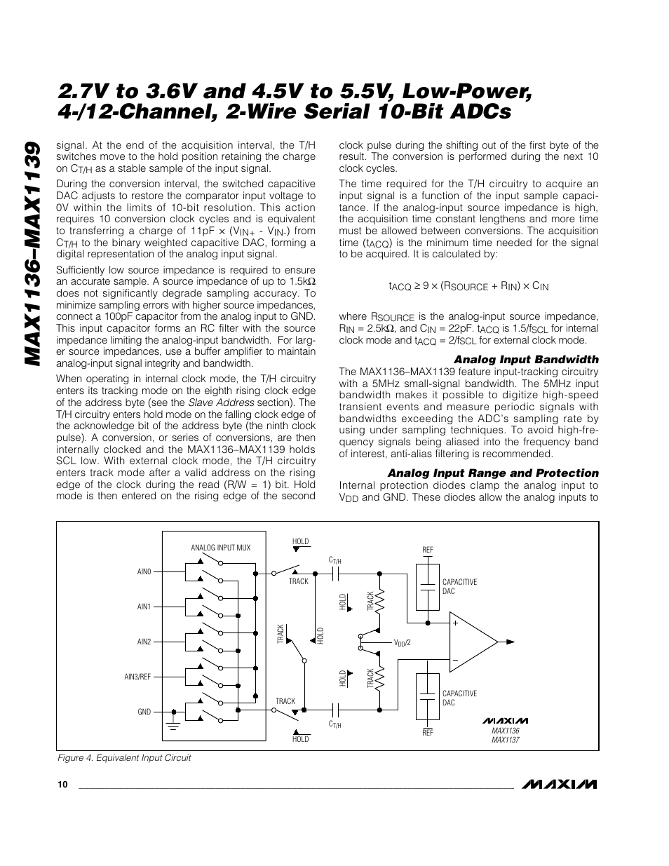 Rainbow Electronics MAX1139 User Manual | Page 10 / 22