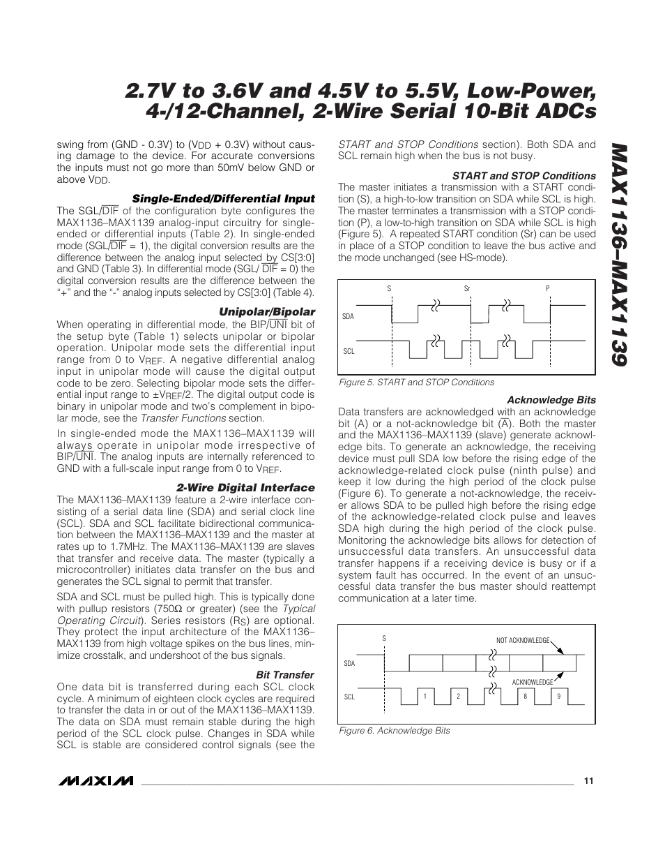 Rainbow Electronics MAX1139 User Manual | Page 11 / 22