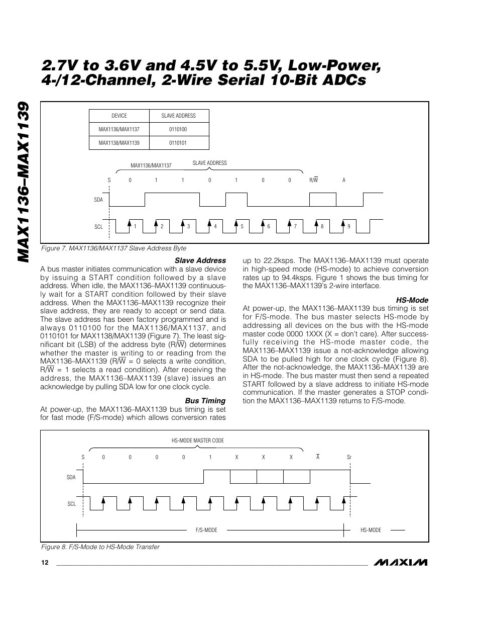 Rainbow Electronics MAX1139 User Manual | Page 12 / 22