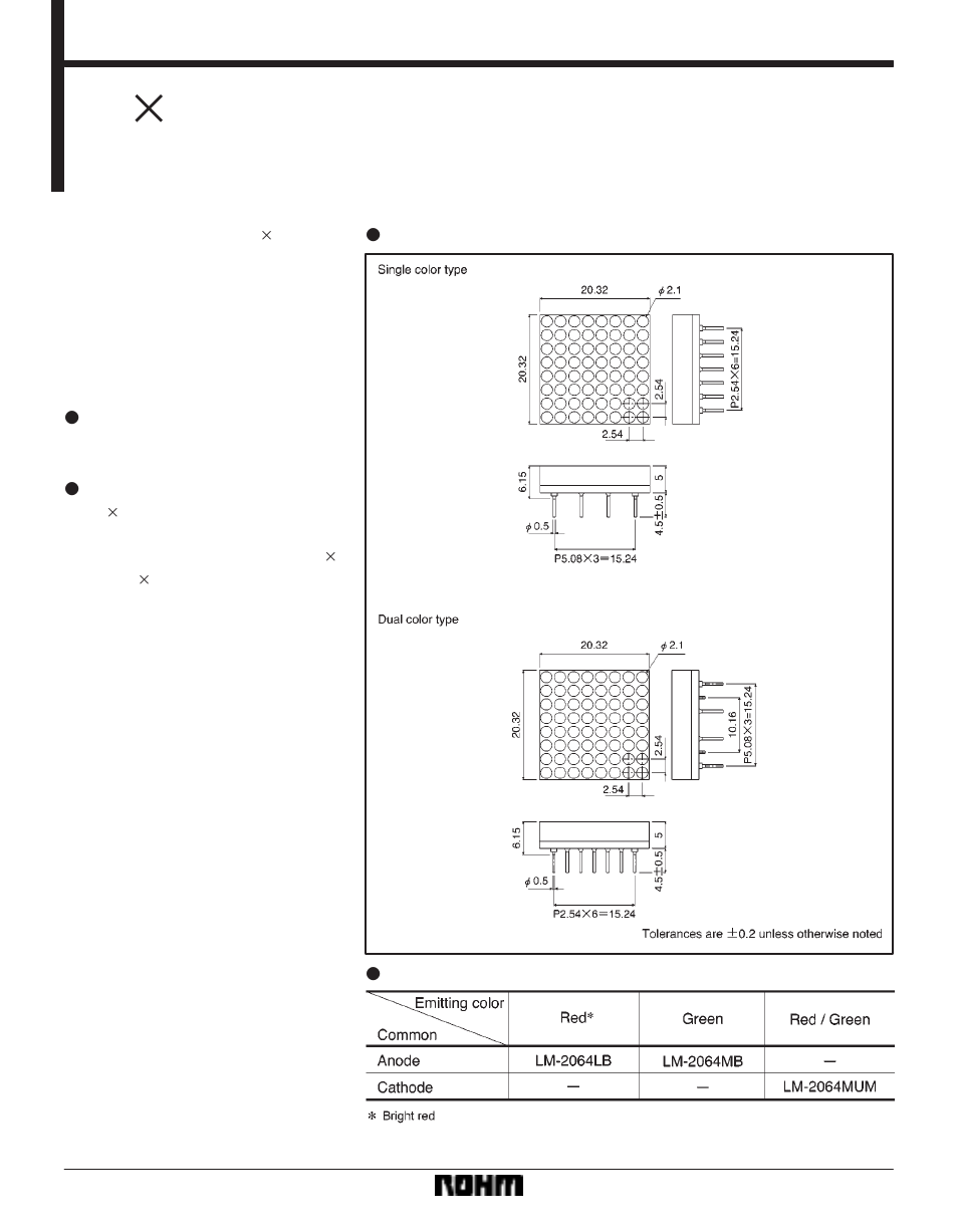 Rainbow Electronics LM-2064 Series User Manual | 3 pages