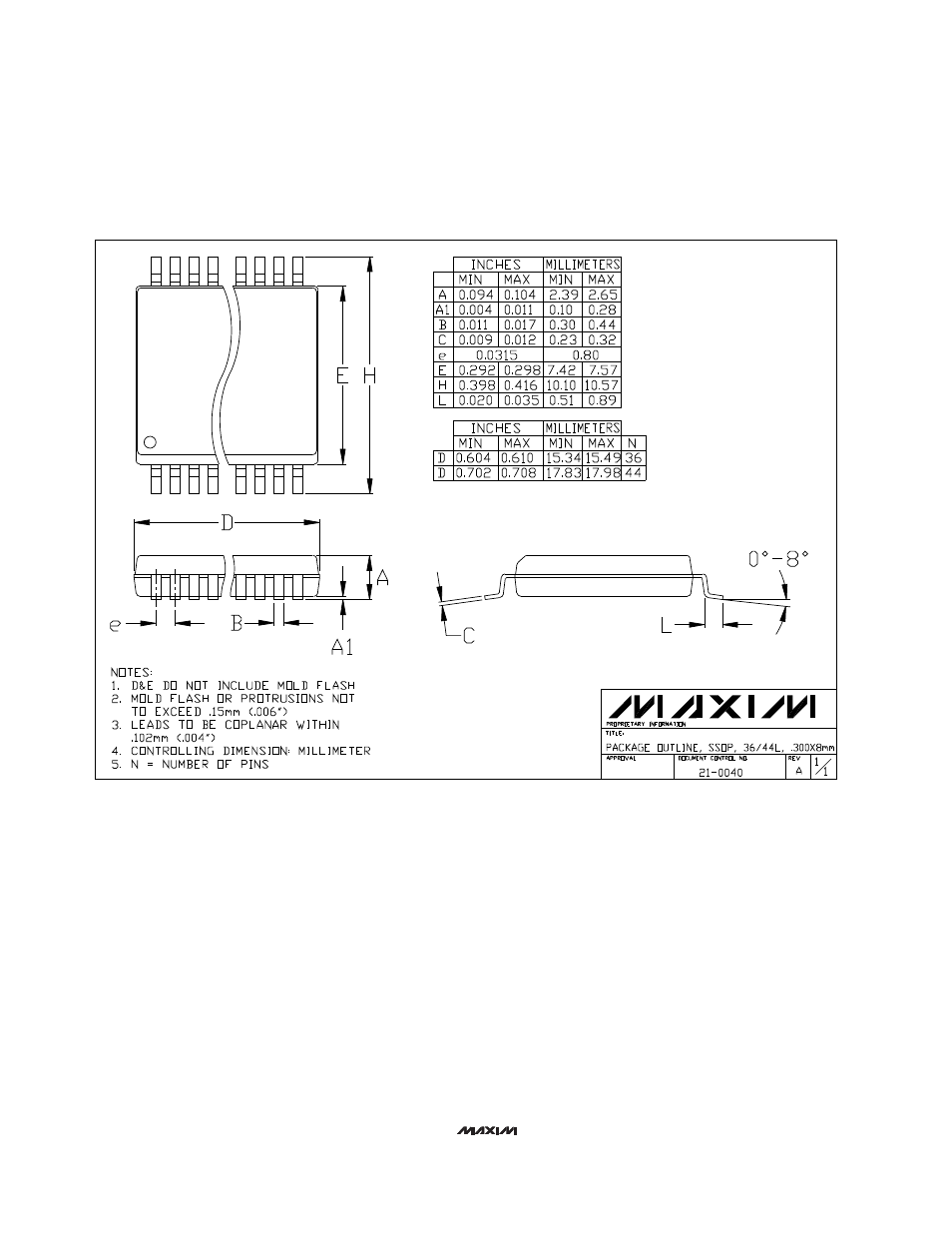 Rainbow Electronics MAX1002 User Manual | Page 12 / 12