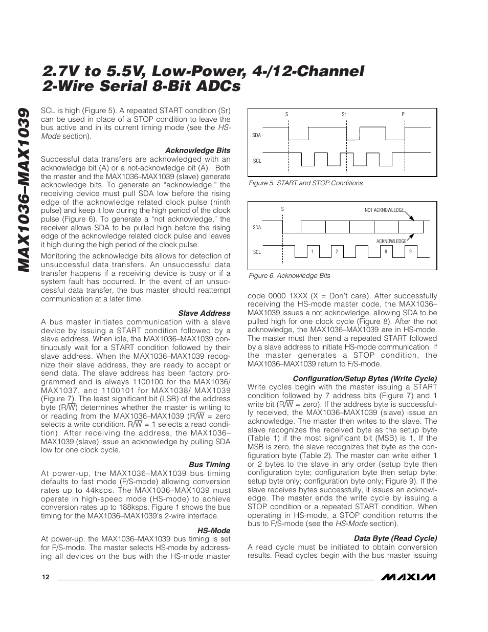 Rainbow Electronics MAX1039 User Manual | Page 12 / 22