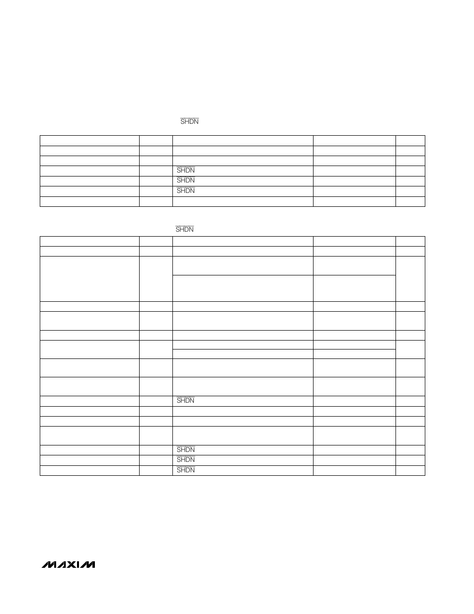 Electrical characteristics (continued), Electrical characteristics | Rainbow Electronics MAX1692 User Manual | Page 3 / 12