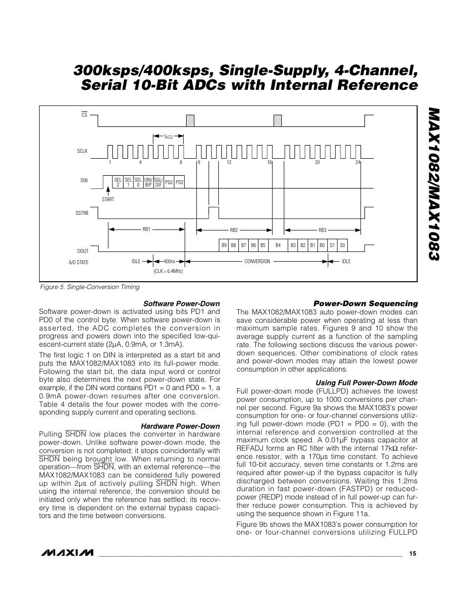Rainbow Electronics MAX1083 User Manual | Page 15 / 24