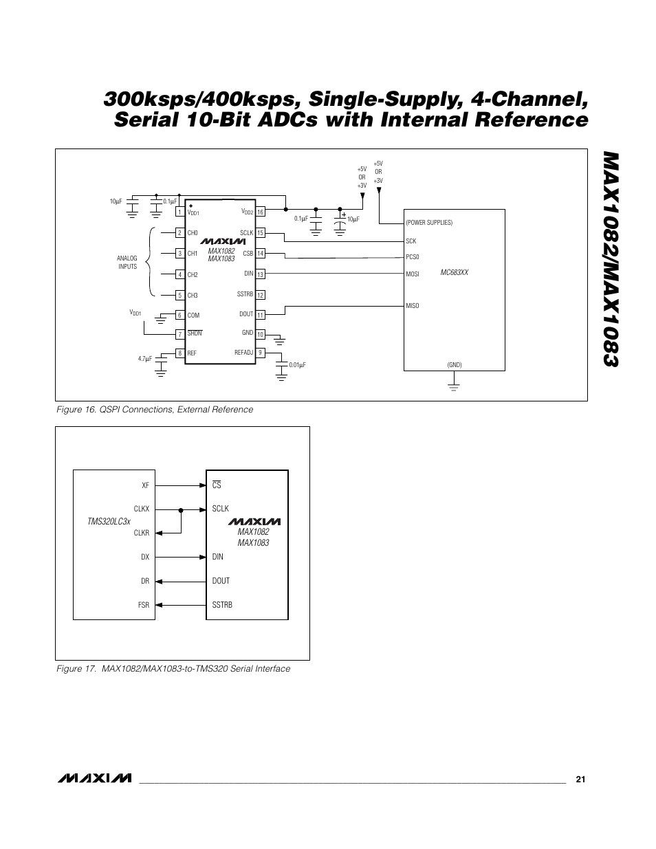 Rainbow Electronics MAX1083 User Manual | Page 21 / 24