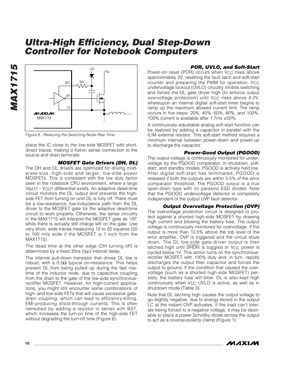 Rainbow Electronics MAX1715 User Manual | Page 16 / 25