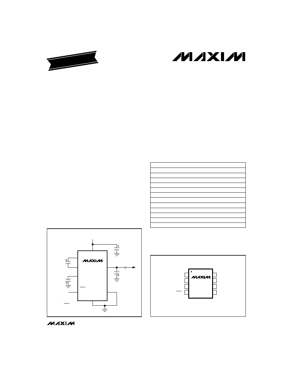 Rainbow Electronics MAX853 User Manual | 8 pages