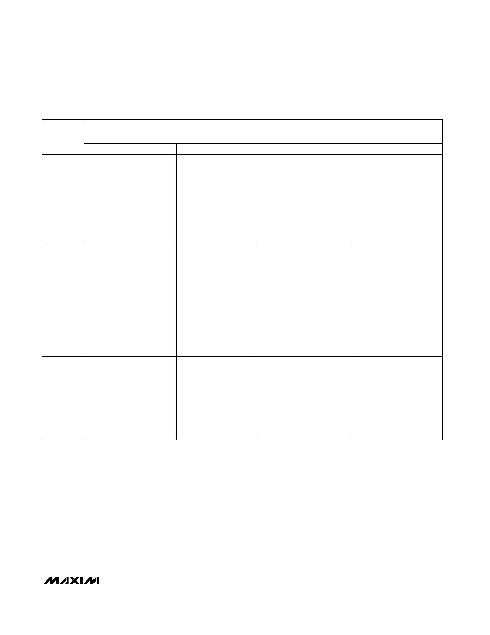Table 2. component values and suppliers | Rainbow Electronics MAX744A User Manual | Page 11 / 16