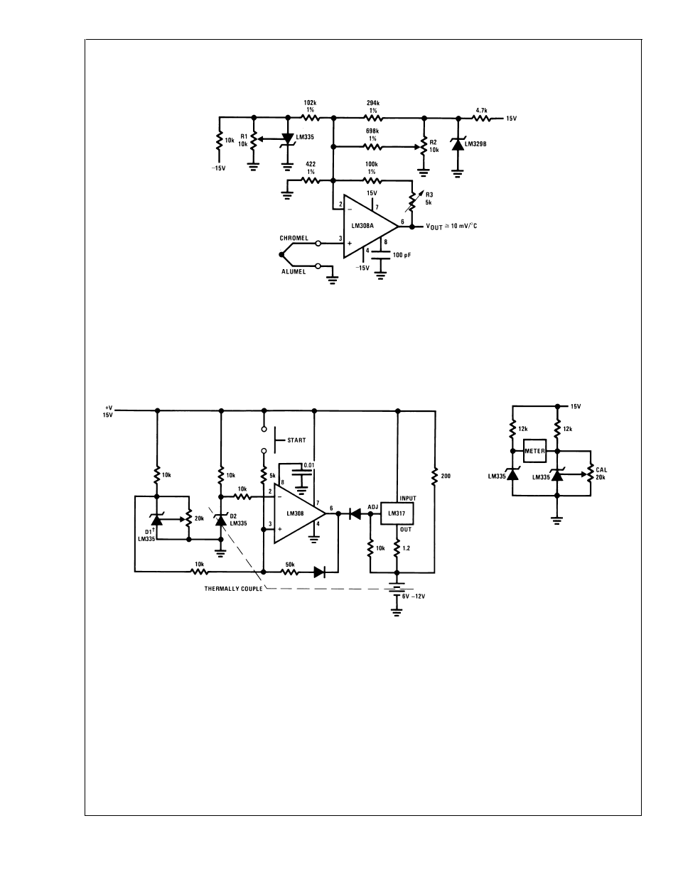 Typical applications | Rainbow Electronics LM335A User Manual | Page 10 / 14