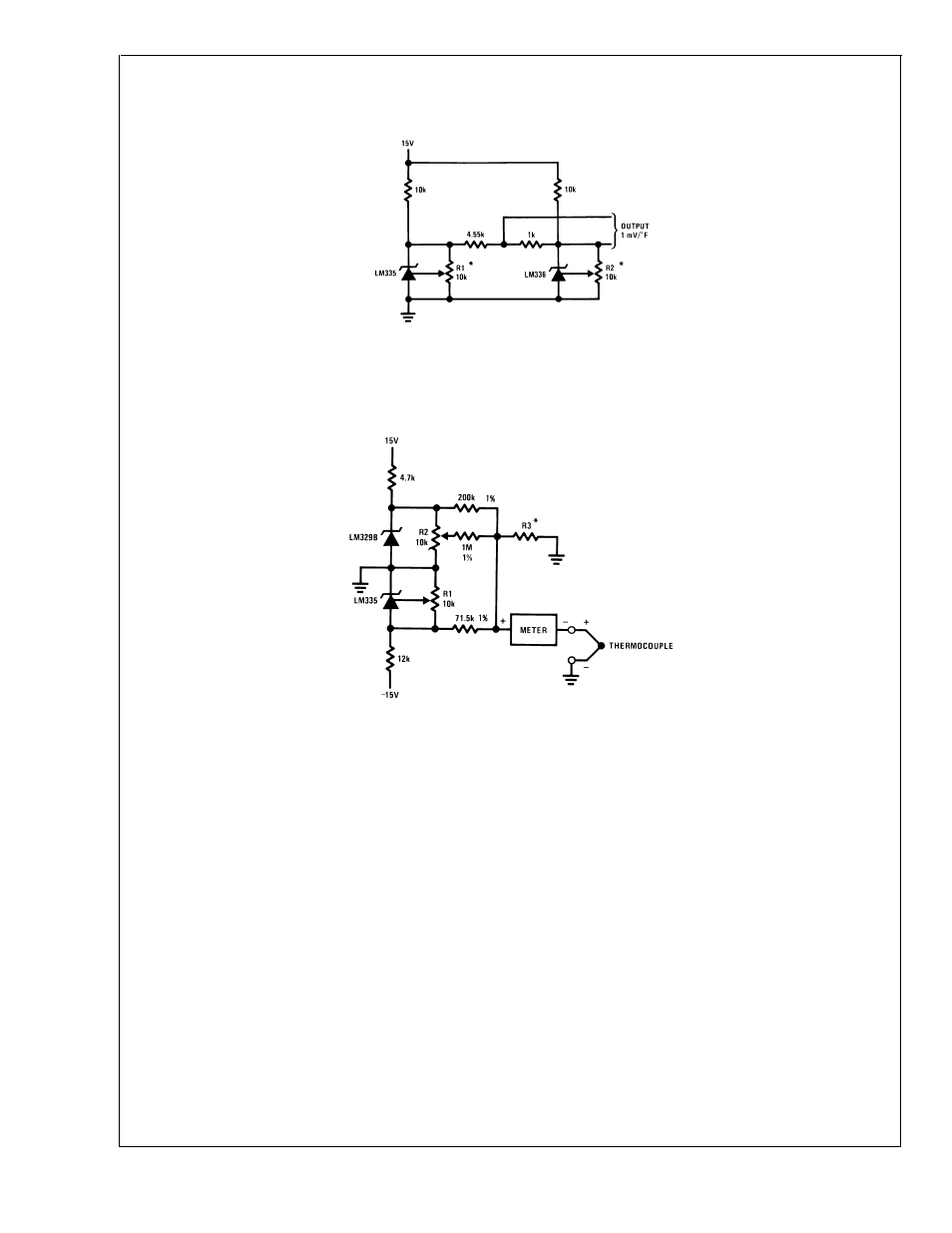 Typical applications | Rainbow Electronics LM335A User Manual | Page 8 / 14