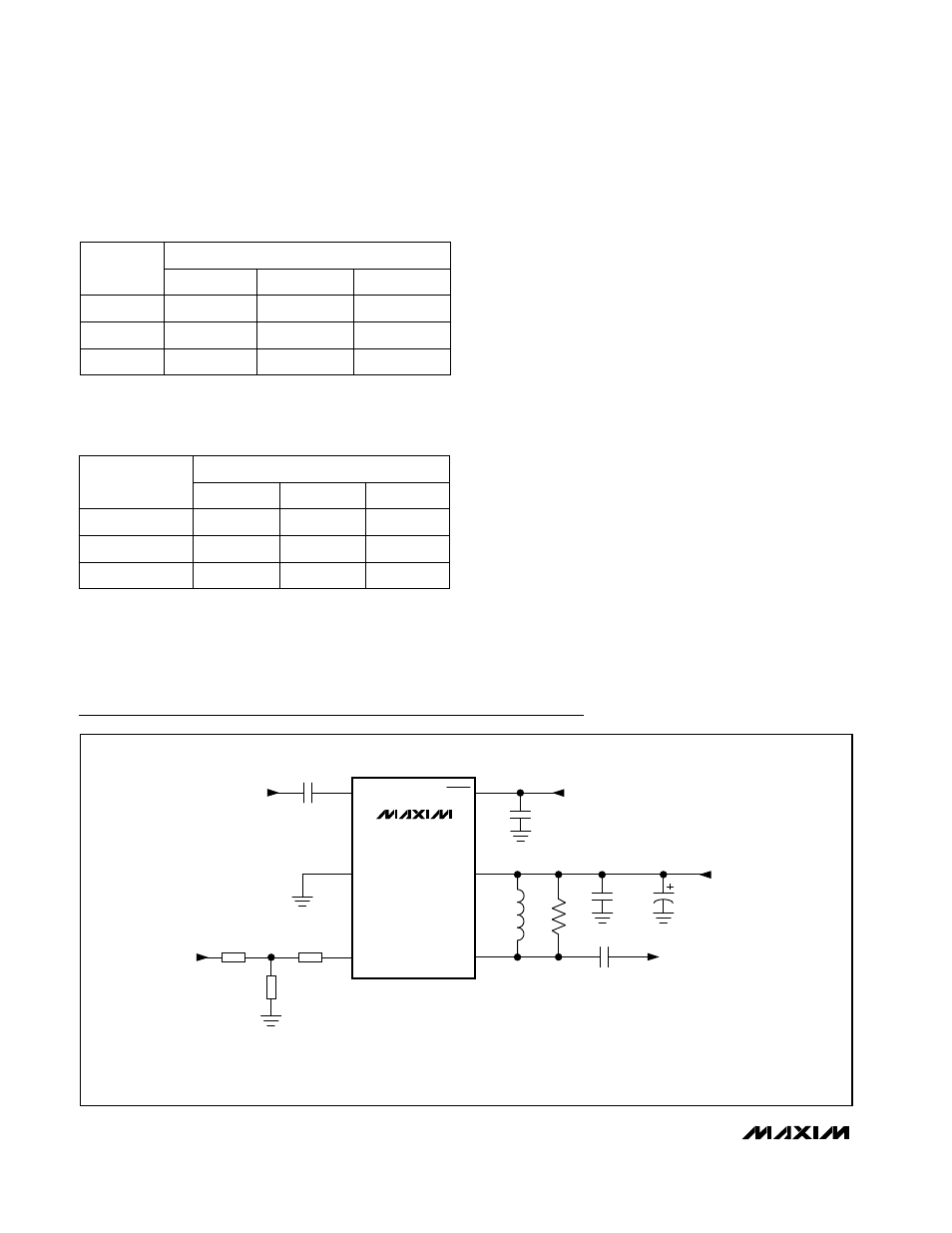 Typical operating circuit, Table 3. ifout port impedance, Table 4. if output impedance-matching components | Power-supply layout, Impedance-matching network layout | Rainbow Electronics MAX2682 User Manual | Page 10 / 12