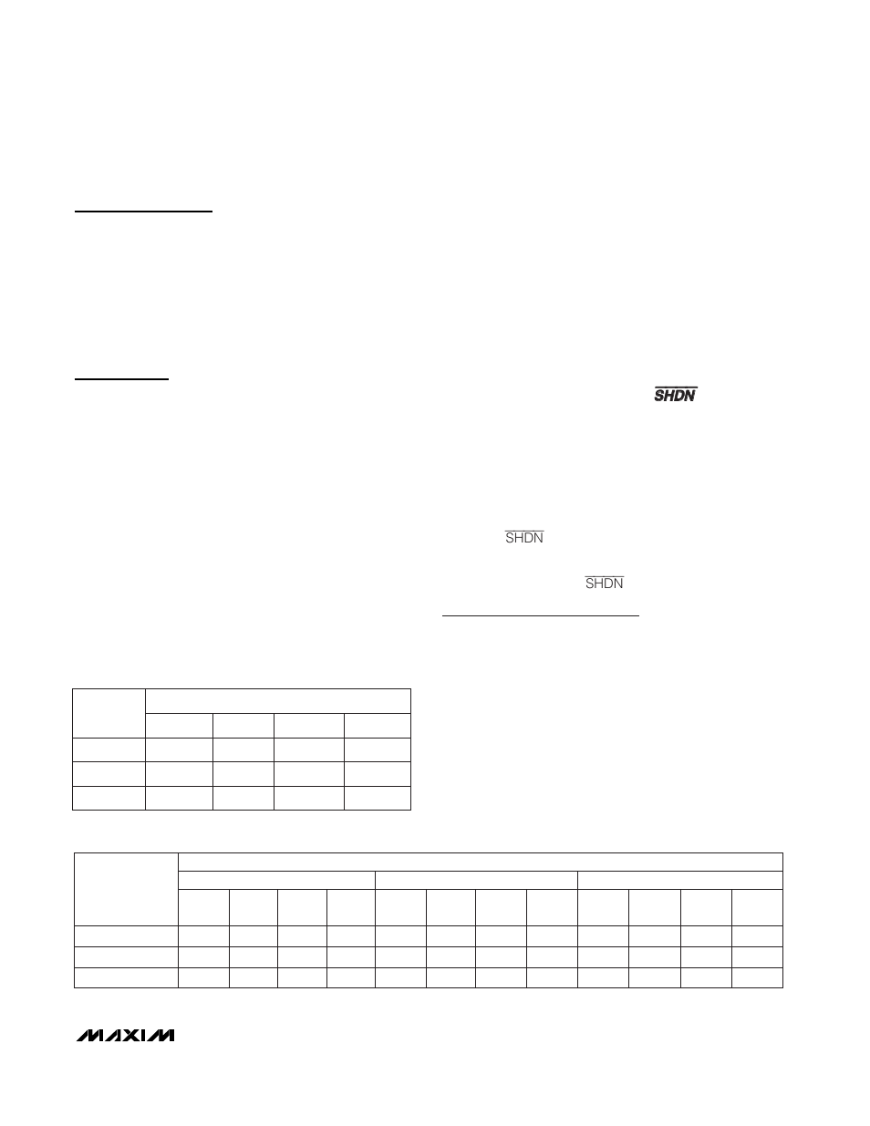 Detailed description, Applications information, Layout issues | Table 1. rfin port impedance | Rainbow Electronics MAX2682 User Manual | Page 9 / 12