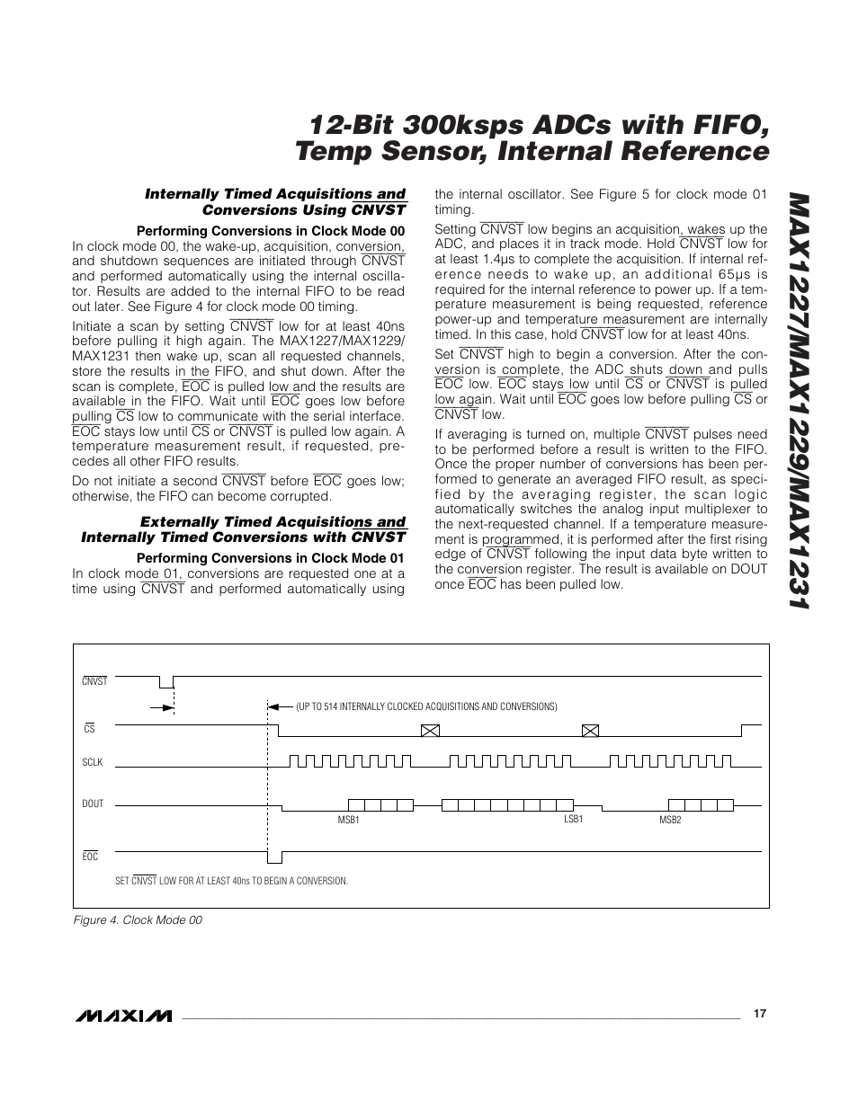 Rainbow Electronics MAX1231 User Manual | Page 17 / 24