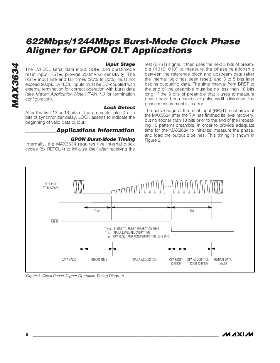 Max3634, Applications information | Rainbow Electronics MAX3634 User Manual | Page 6 / 8