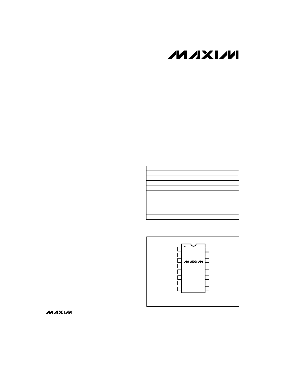 Rainbow Electronics MAX754 User Manual | 16 pages