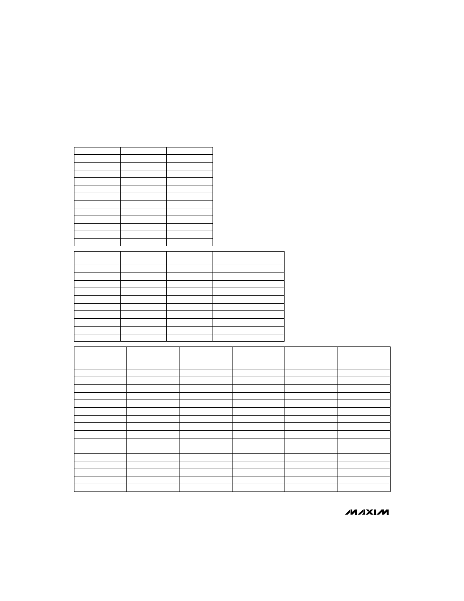 Table 4. bill of materials | Rainbow Electronics MAX754 User Manual | Page 12 / 16