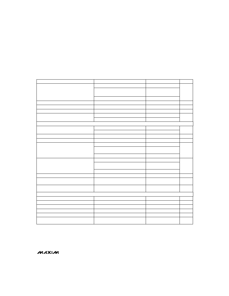 Electrical characteristics (continued) | Rainbow Electronics MAX754 User Manual | Page 3 / 16