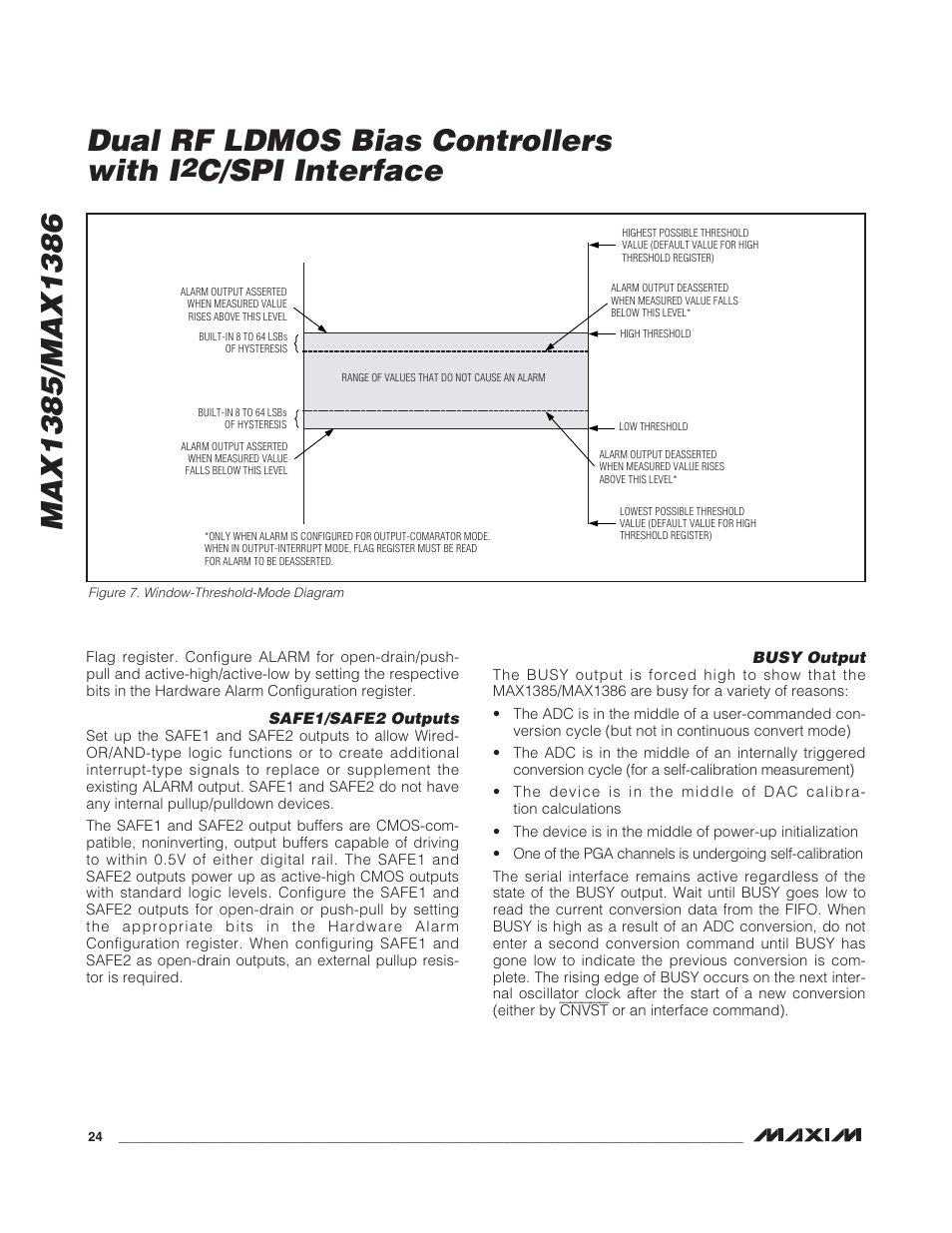 C/spi interface | Rainbow Electronics MAX1386 User Manual | Page 24 / 52