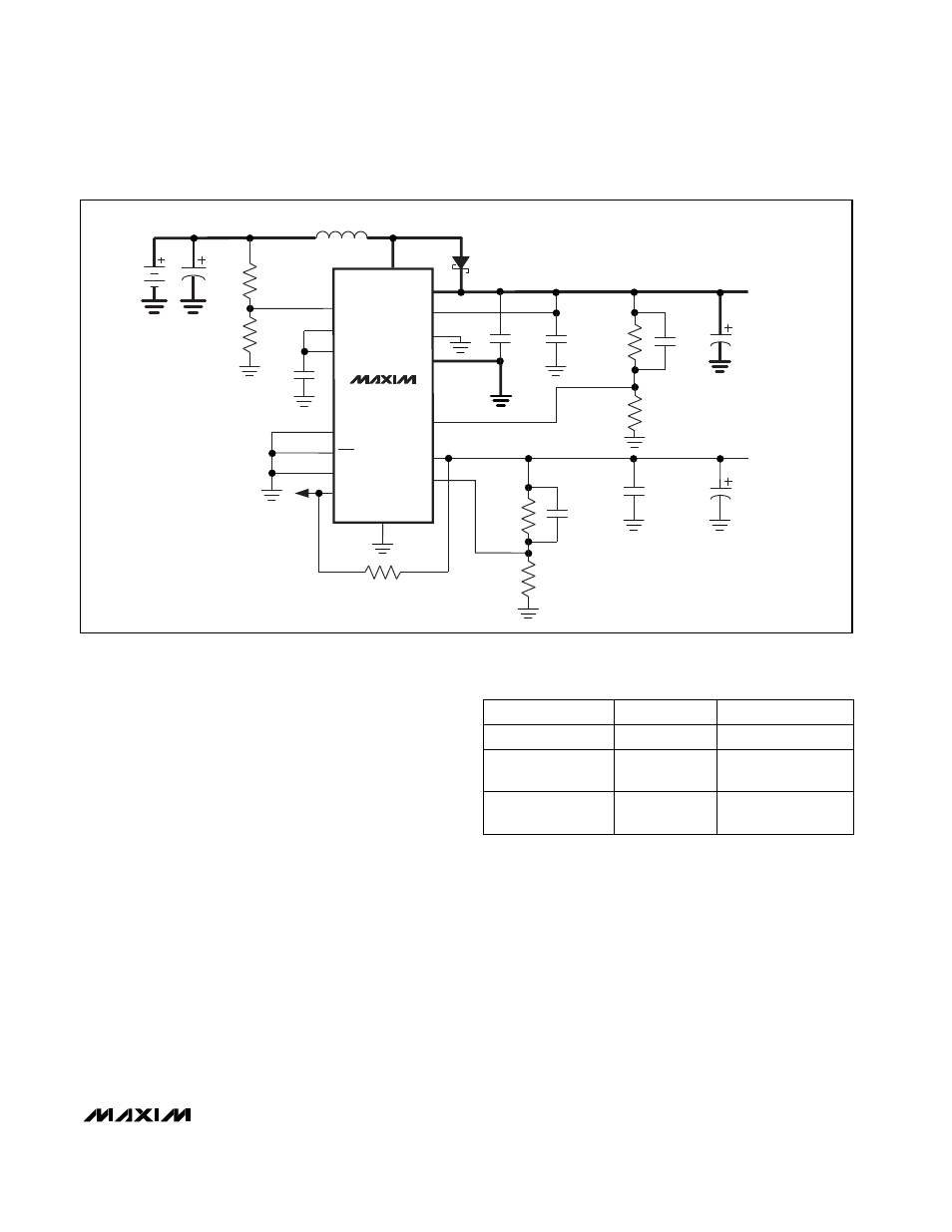 Table 1. selecting the operating mode, Step-up converter | Rainbow Electronics MAX1706 User Manual | Page 11 / 20