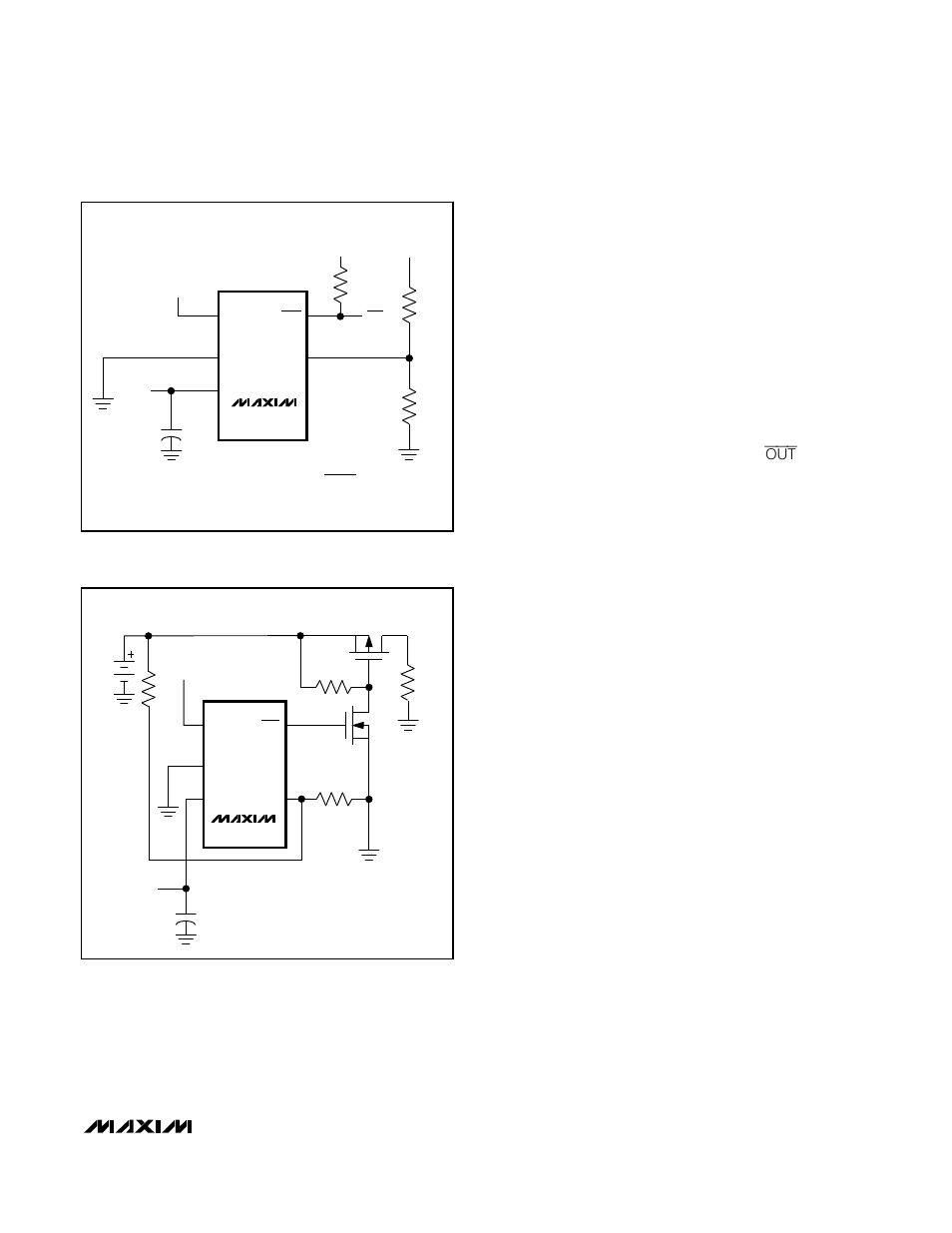 Chip information, Monitoring voltages other than v, Load-disconnect switch | Rainbow Electronics MAX835 User Manual | Page 7 / 8