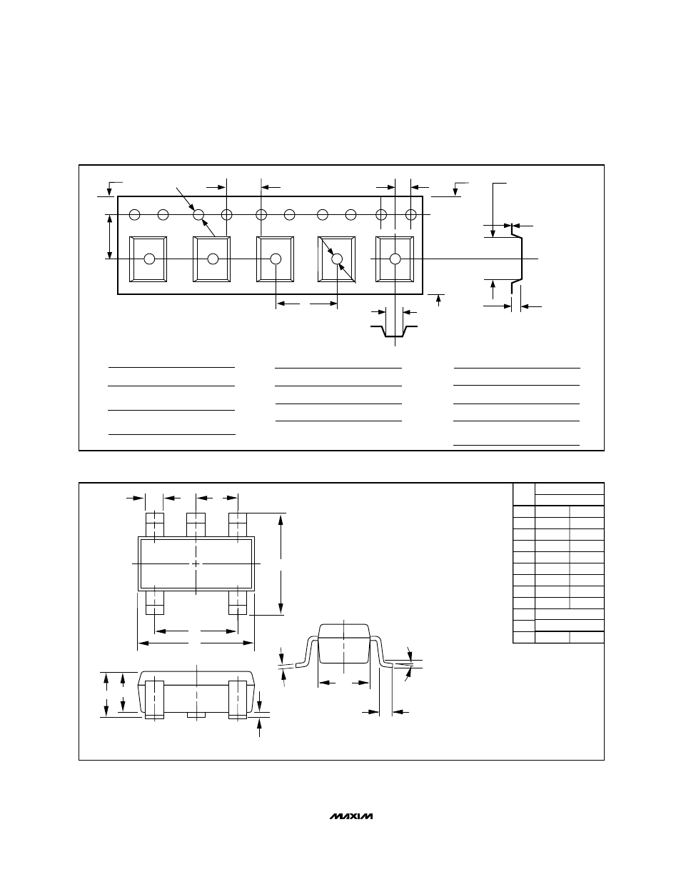 Package information, Tape-and-reel information, Pin sot23-5 small-outline transistor package | Rainbow Electronics MAX835 User Manual | Page 8 / 8