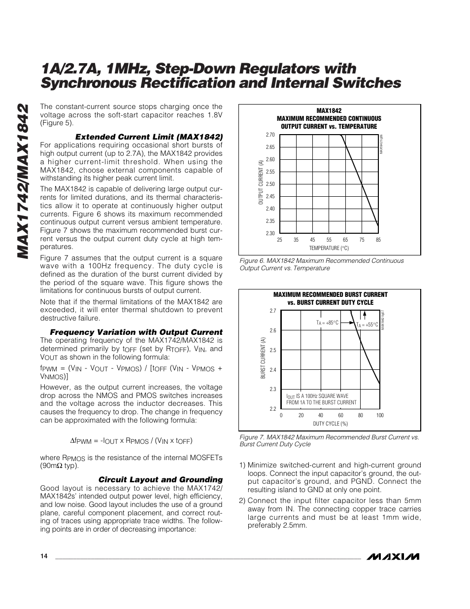 Rainbow Electronics MAX1842 User Manual | Page 14 / 16