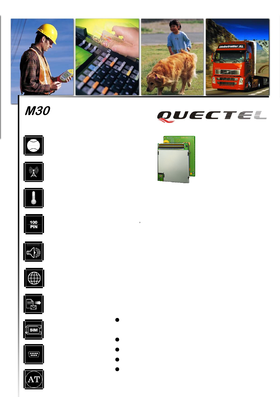 Rainbow Electronics M30 User Manual | 2 pages