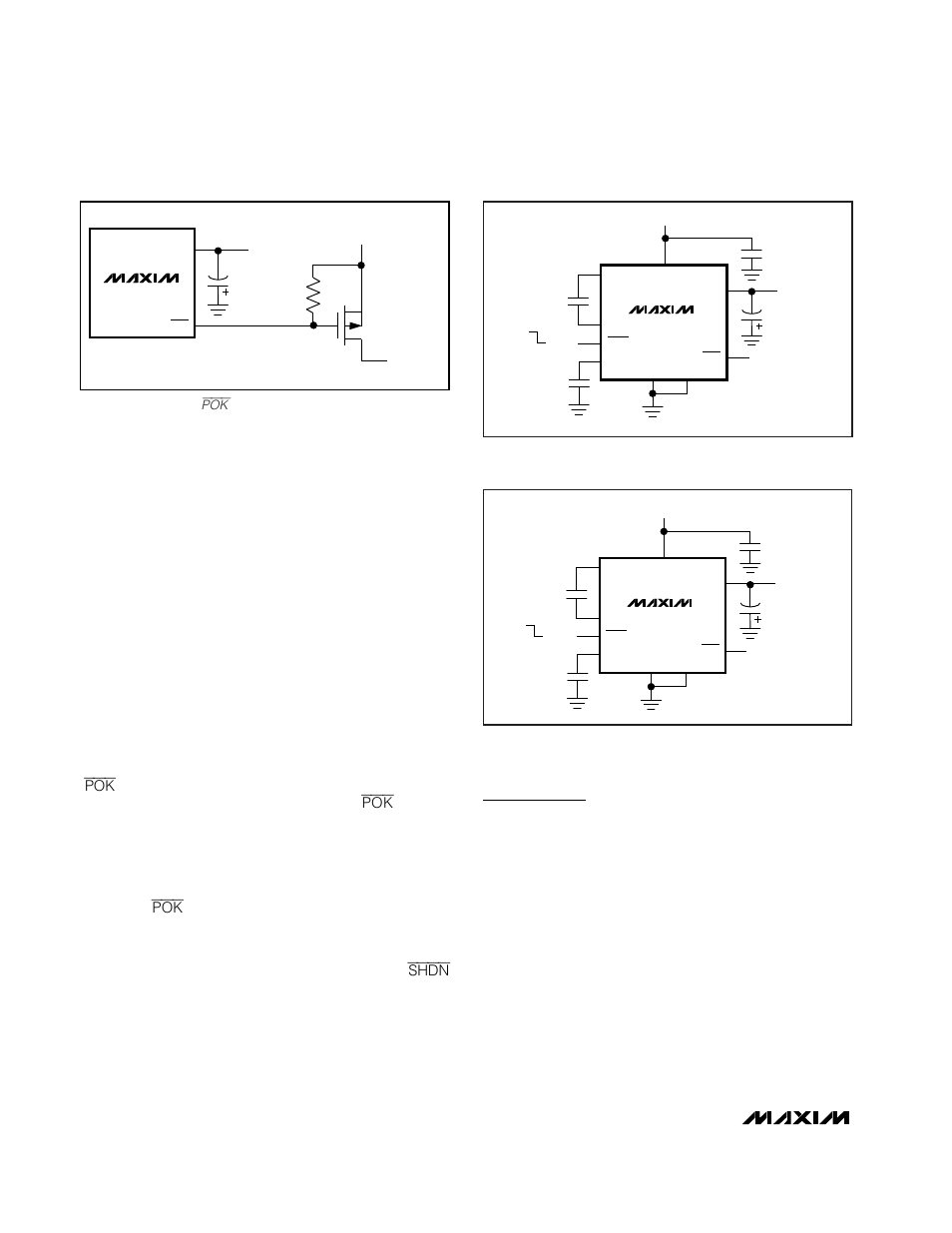 Detailed description, Applications information, Power-ok signal | Shutdown mode, Setting the output voltage | Rainbow Electronics MAX881R User Manual | Page 6 / 8