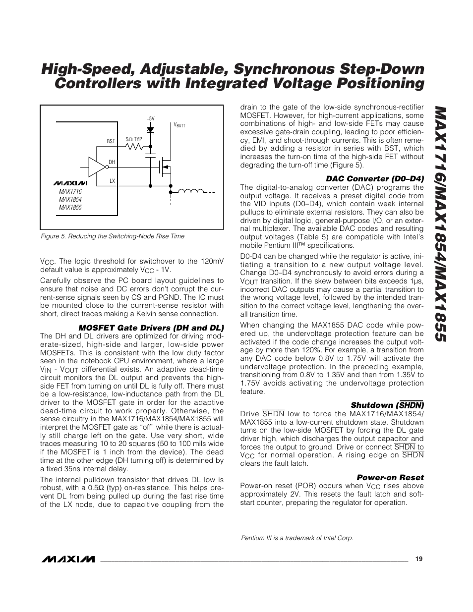 Rainbow Electronics MAX1855 User Manual | Page 19 / 33