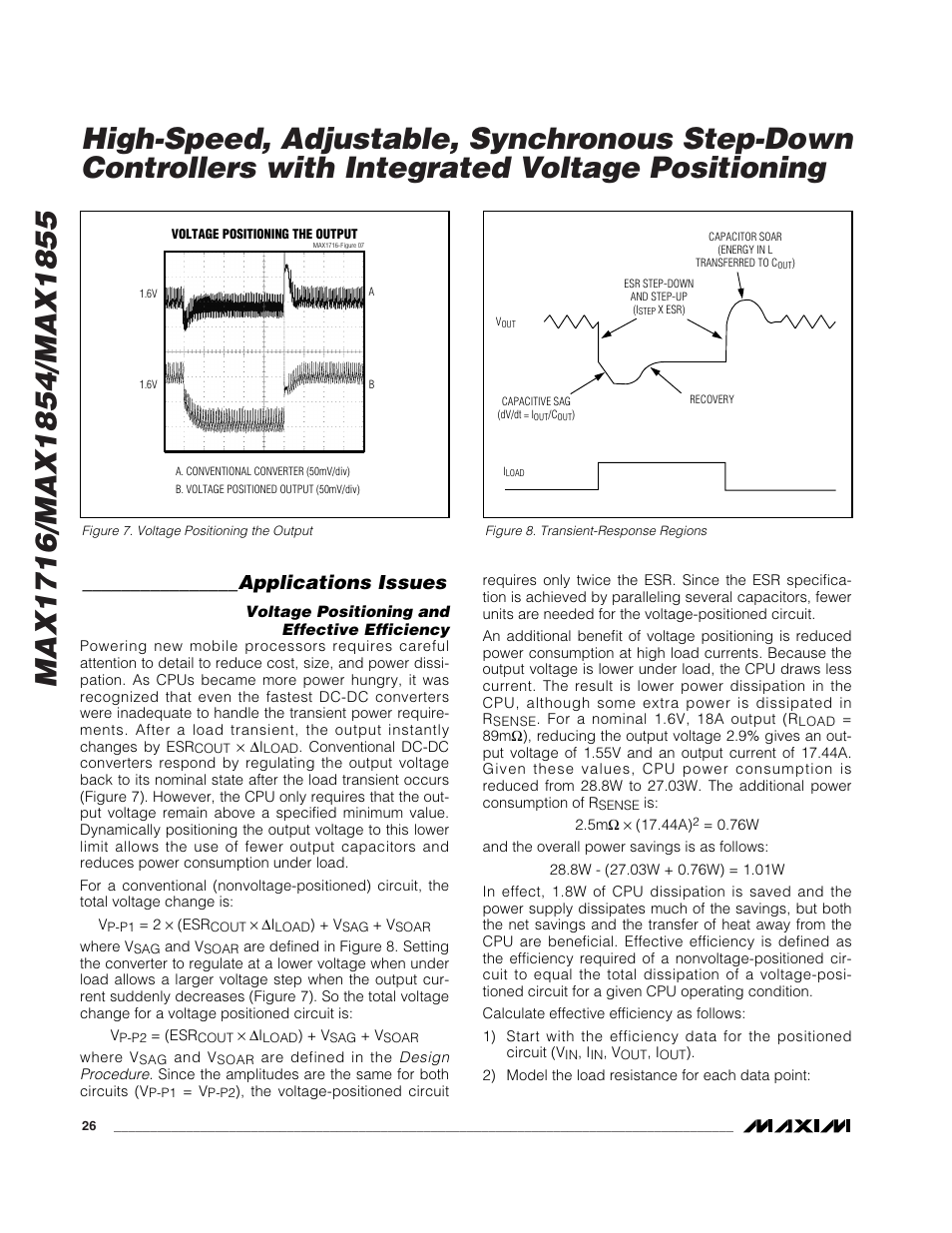 Applications issues | Rainbow Electronics MAX1855 User Manual | Page 26 / 33