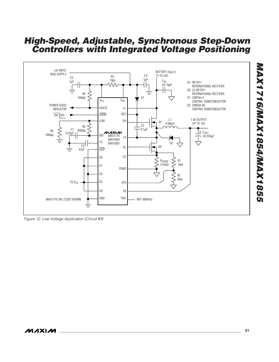 Rainbow Electronics MAX1855 User Manual | Page 31 / 33
