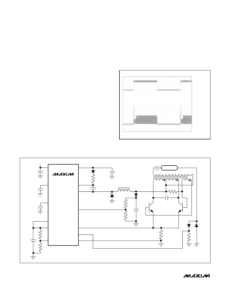 Digitally controlled ccfl backlight power supplies, Applications information, Directly regulating the lamp current | Component suppliers | Rainbow Electronics MAX1611 User Manual | Page 18 / 20