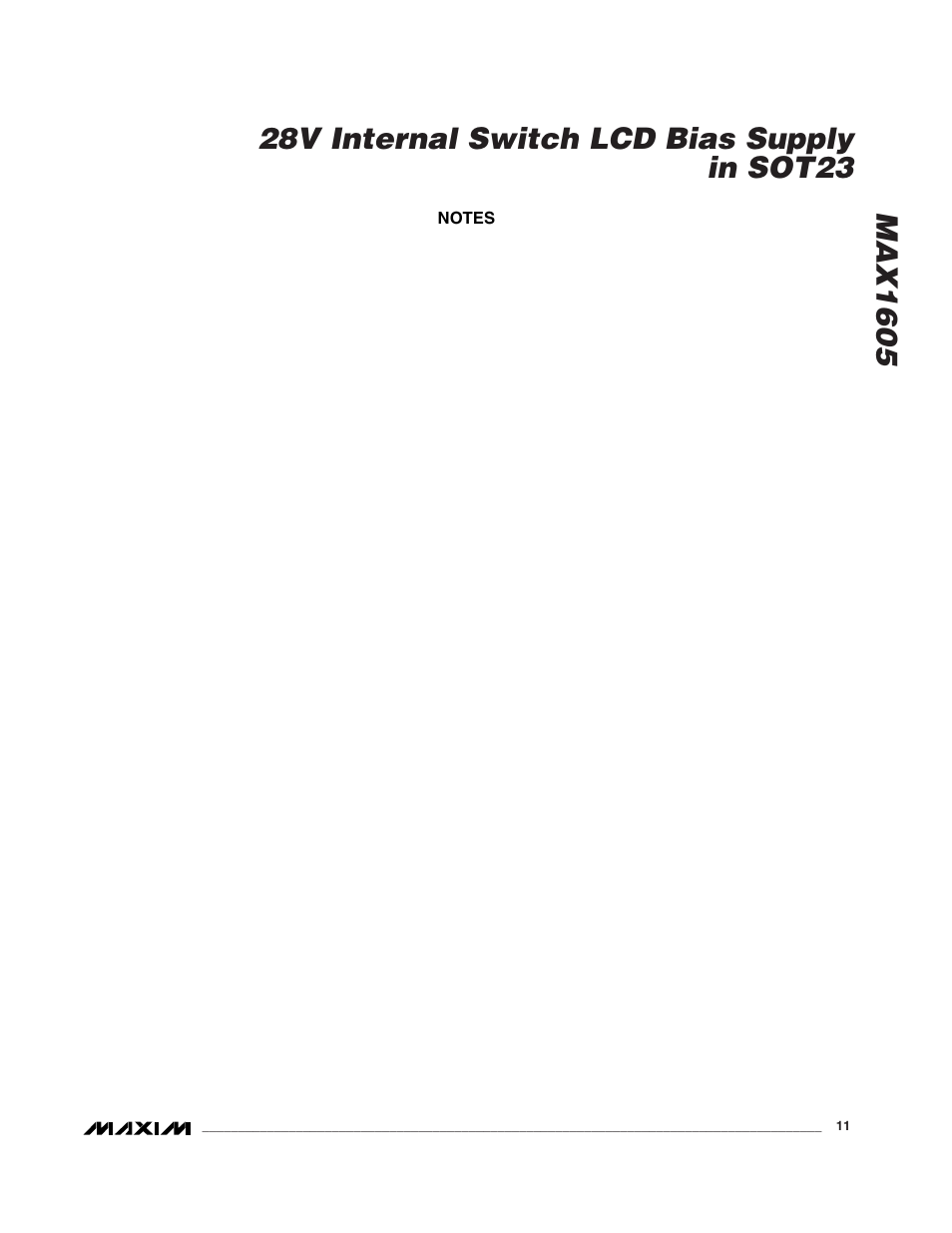 Rainbow Electronics MAX758A User Manual | Page 11 / 12