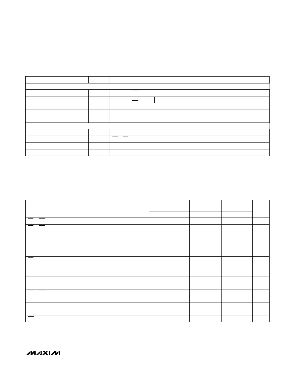 Electrical characteristics (continued) | Rainbow Electronics MAX158 User Manual | Page 3 / 12