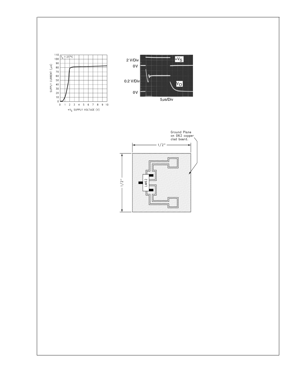 Typical performance characteristics, 0 mounting, Lm62 | Rainbow Electronics LM62 User Manual | Page 4 / 7
