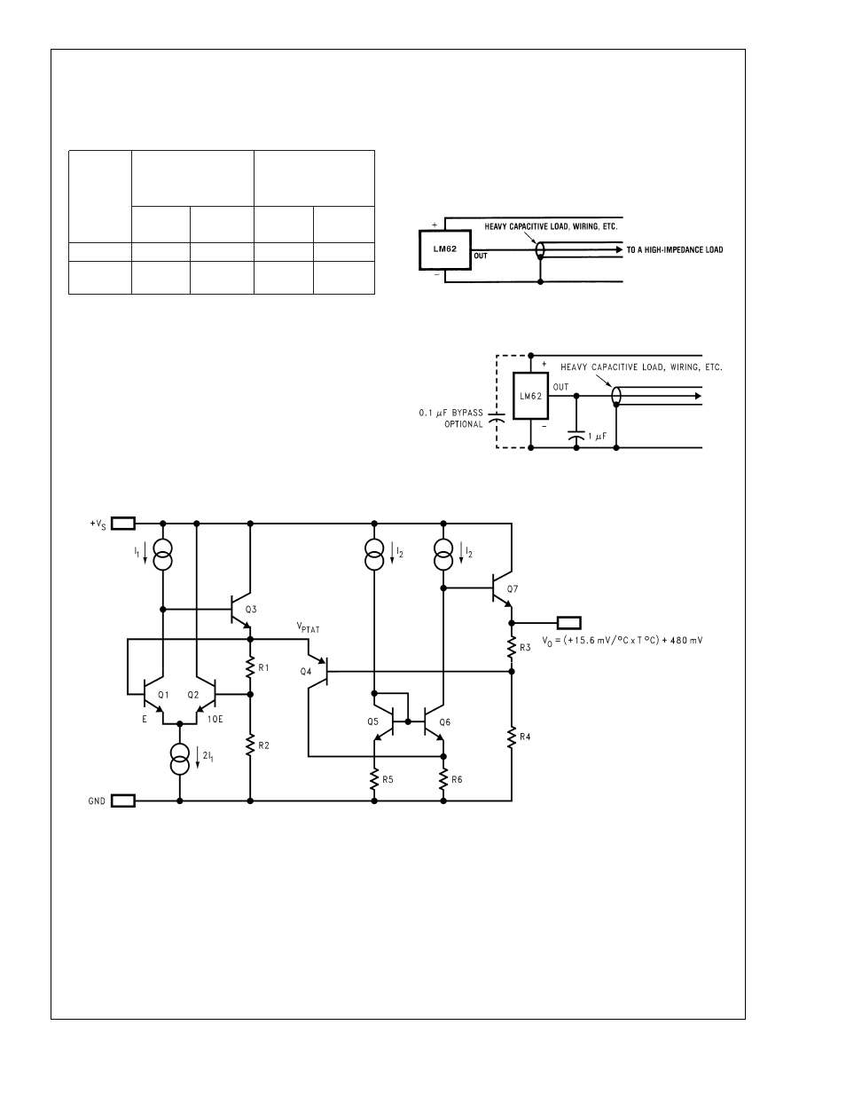 0 mounting, 0 capacitive loads, Lm62 | Rainbow Electronics LM62 User Manual | Page 5 / 7
