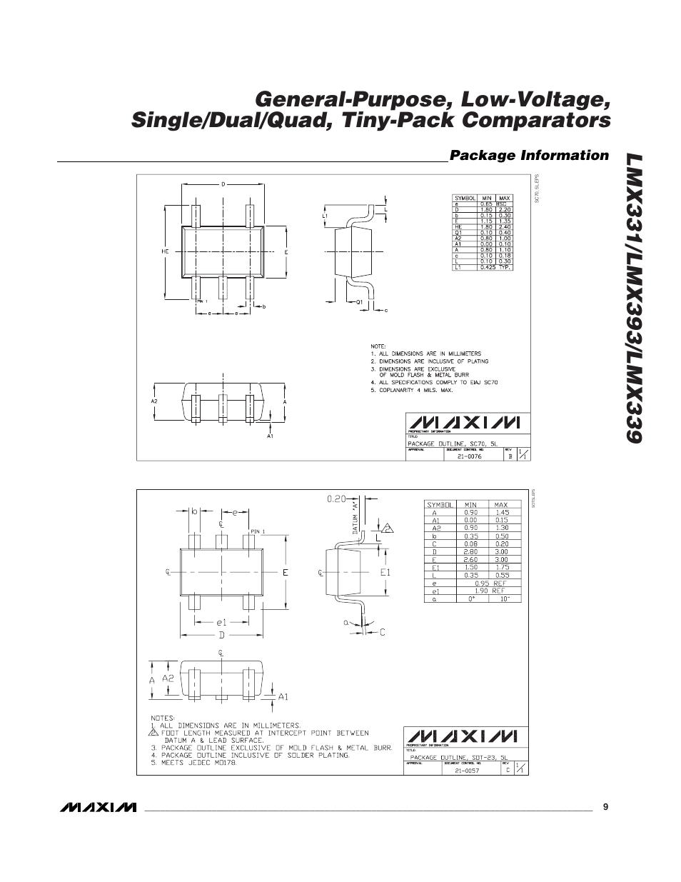 Rainbow Electronics LMX339 User Manual | Page 9 / 12
