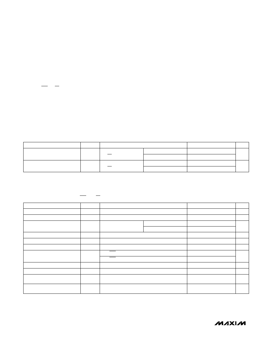 Electrical characteristics | Rainbow Electronics MAX742 User Manual | Page 2 / 12